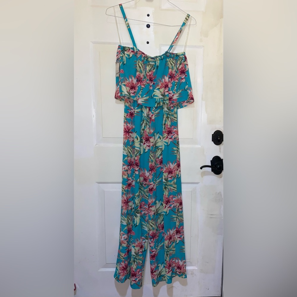 Beachy Jumpsuit | Floral | Hawaiian